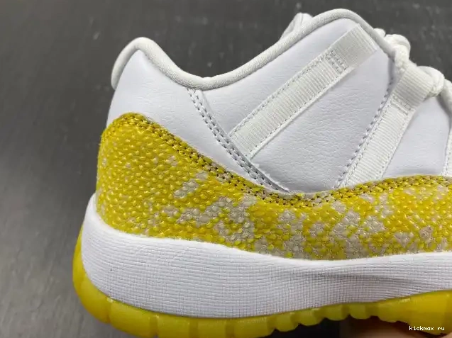 Rep Jordan Snakeskin WMNS Yellow AH7860-107 Low Air 11 0502